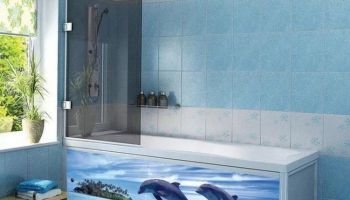 Какие бывают экраны под ванну?